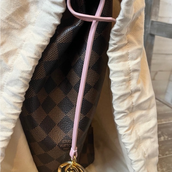 Louis Vuitton RARE Rose Ballerine Caissa Damier Ebene Hobo Graceful Set Bundle - Picture 12 of 12